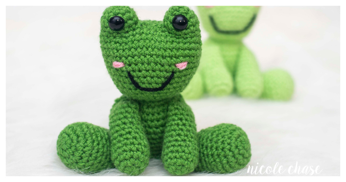 Fergus the Frog Amigurumi Free Crochet Pattern