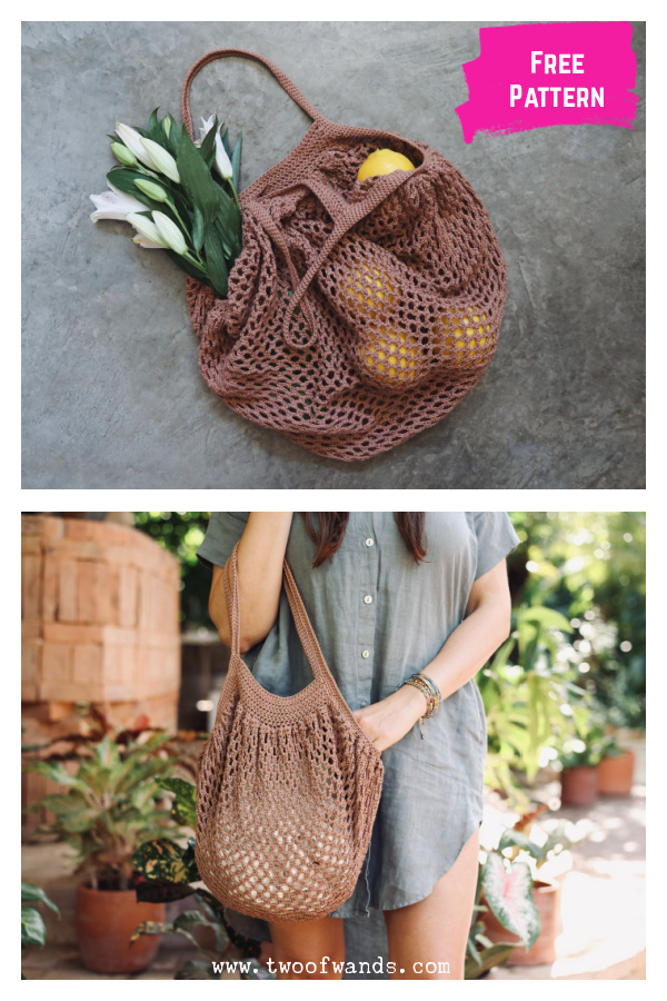 Costa Market Bag Free Crochet Pattern 