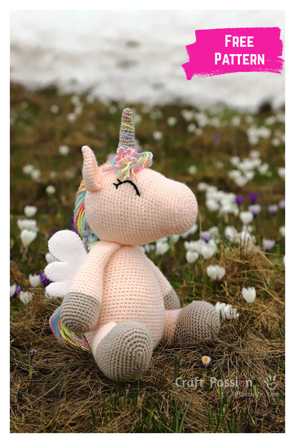 Amigurumi Unicorn Free Crochet Pattern