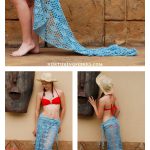 Beach Flowers Wrap Skirt Free Crochet Pattern