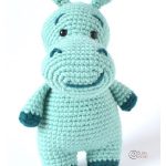 Blue Hippo Amigurumi Free Crochet Pattern