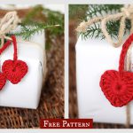 Cherry Hearts Free Crochet Pattern