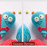 Double Heart Amigurumi Crochet Pattern