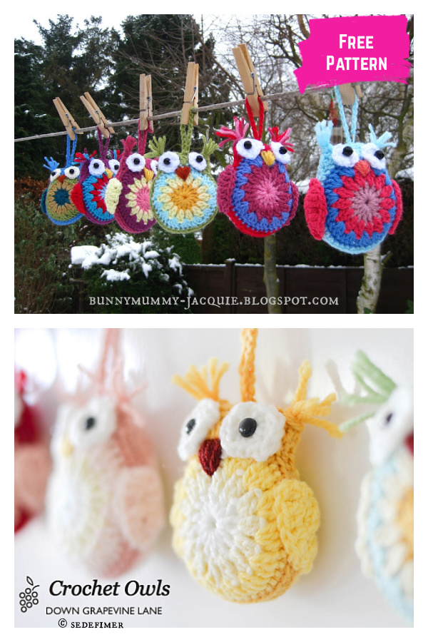 Easy Owl Free Crochet Pattern