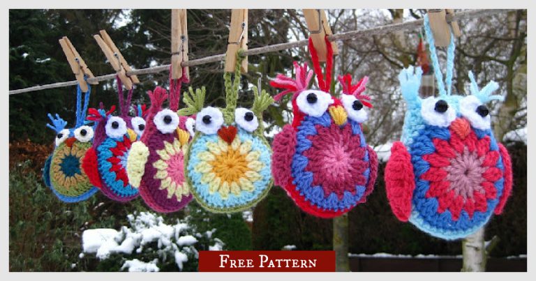 Easy Owl Free Crochet Pattern