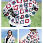 Granny Square Cardigan Free Crochet Pattern