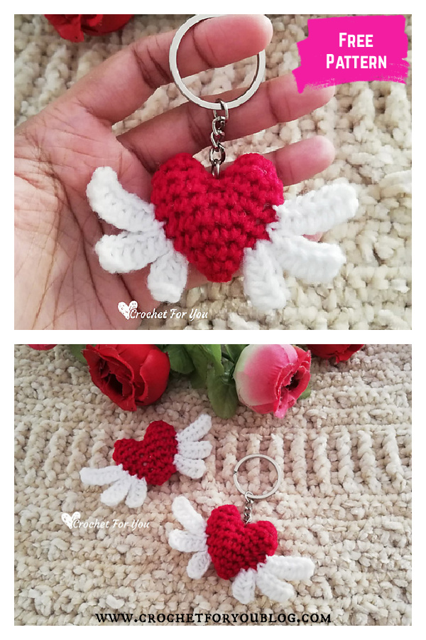Heart Angel Free Crochet Pattern