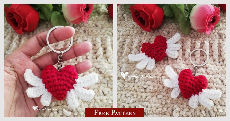 Heart Angel Free Crochet Pattern