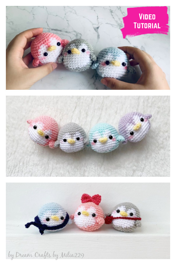 How to Crochet Baby Penguin Video Tutorial