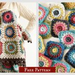 Hygge Burst Blanket Free Crochet Pattern