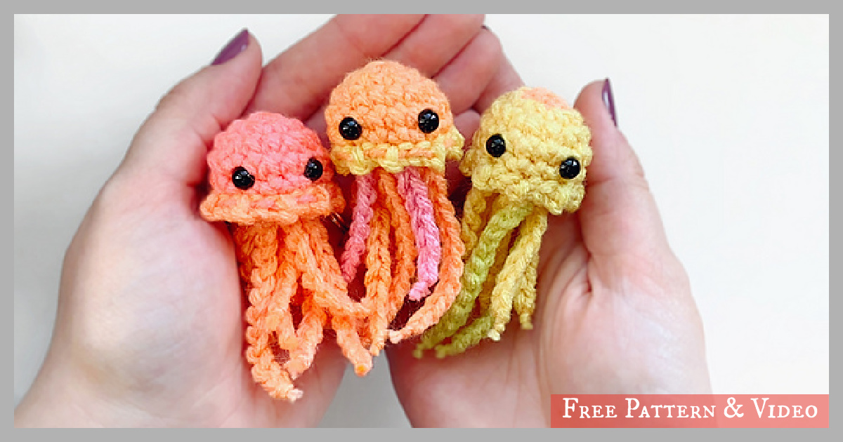 Jellyfish Babies Amigurumi Free Crochet Pattern