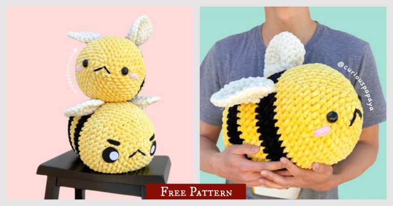 Jumbo the Bee Amigurumi Free Crochet Pattern