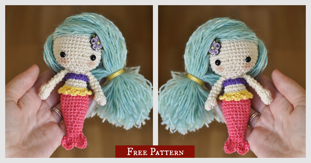 Mermaid Amigurumi Free Crochet Pattern