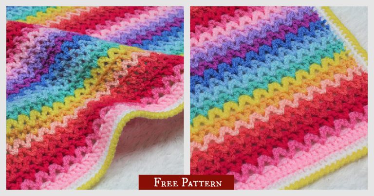 Mia Blanket Free Crochet Pattern