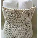 Owl Basket Free Crochet Pattern