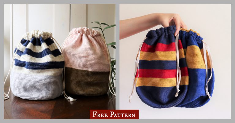 Project Bag Free Crochet Pattern