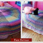 Trippy Hippy Blanket Free Crochet Pattern