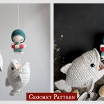 Amigurumi Shark Musical Pull Toy Crochet Pattern