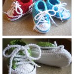 Baby Converse Free Crochet Pattern