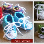 Baby Converse Free Crochet Pattern