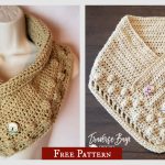 Bobble Neck Warmer Free Crochet Pattern