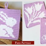 Easter Bunny Potholder Free Crochet Pattern
