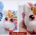 Chubby Unicorn Amigurumi Free Crochet Pattern and Video Tutorial