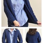 Crazy Classic Cardigan Free Crochet Pattern and Video Tutorial