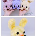 Cube Bunny Rabbit Free Crochet Pattern