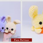 Cube Bunny Rabbit Free Crochet Pattern