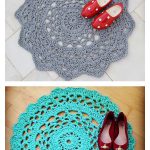 Doily Rug Free Crochet Pattern