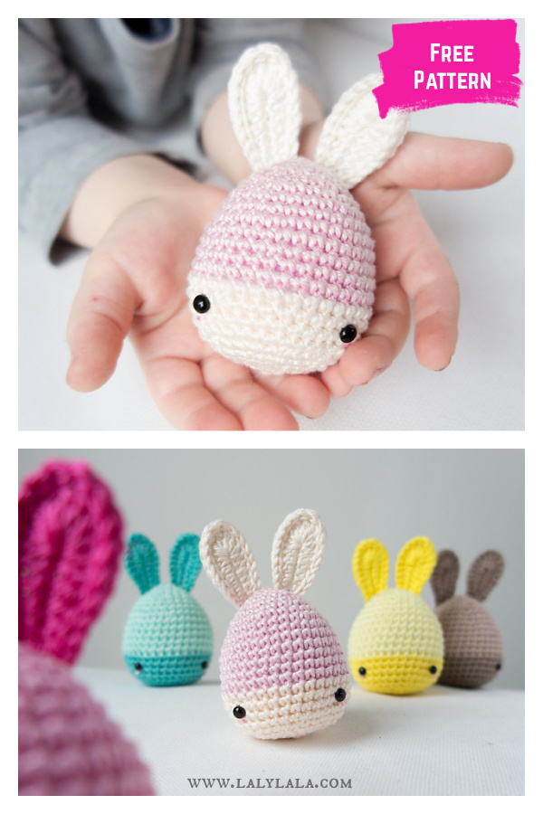 Easter Bunny Eggs Free Crochet Pattern