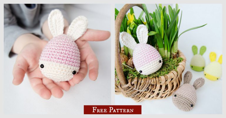 Easter Bunny Egg Free Crochet Pattern