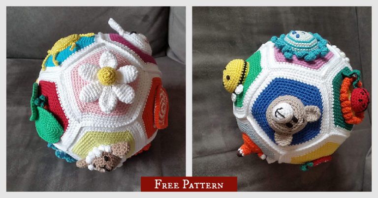 Educational Baby Ball Free Crochet Pattern