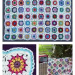 Flowers in the Snow Free Crochet Pattern