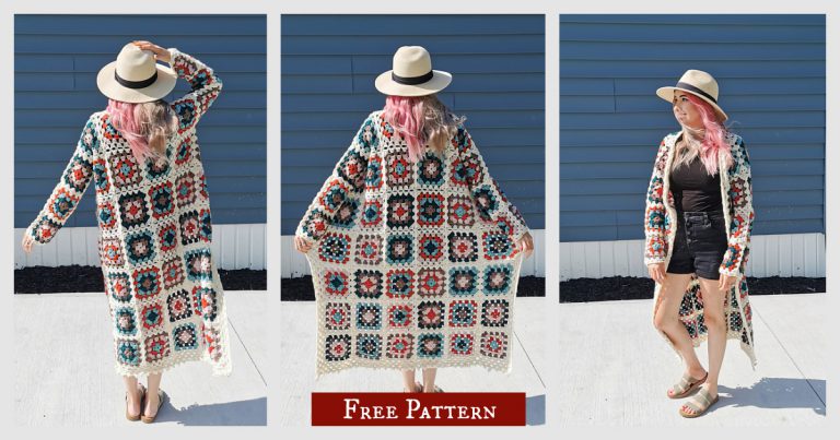 Lakeside Coatigan Free Crochet Pattern