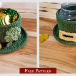 Leprechaun Top Hat Container Free Crochet Pattern