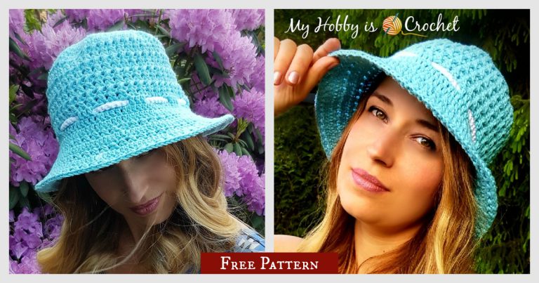 Let the Sun Shine Sun Hat Free Crochet Pattern