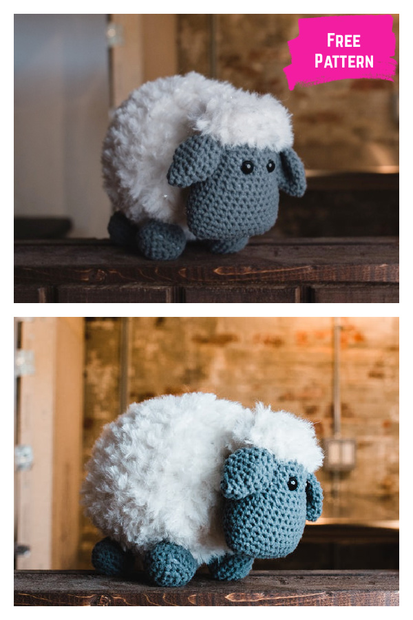 Little Bo Sheep Amigurumi Free Crochet Pattern 