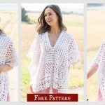 Moon Trail Poncho Free Crochet Pattern