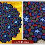 Pentagonal Penrose Throw Blanket Free Crochet Pattern