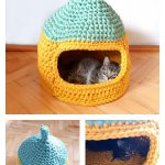 Purrfect Cat House Free Crochet Pattern