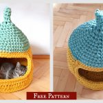 Purrfect Cat House Free Crochet Pattern