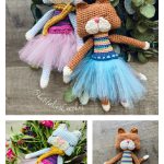 Rag Doll Cat Amigurumi Free Crochet Pattern