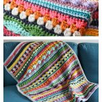 Sampler Baby Blanket Free Crochet Pattern