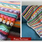 Sampler Baby Blanket Free Crochet Pattern