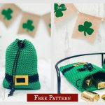 St. Patrick’s Day Treat Bag Free Crochet Pattern