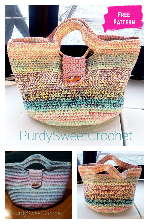 Stashbuster Project Bag Free Crochet Pattern