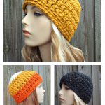 30 Minute Basic Beanie Free Crochet Pattern