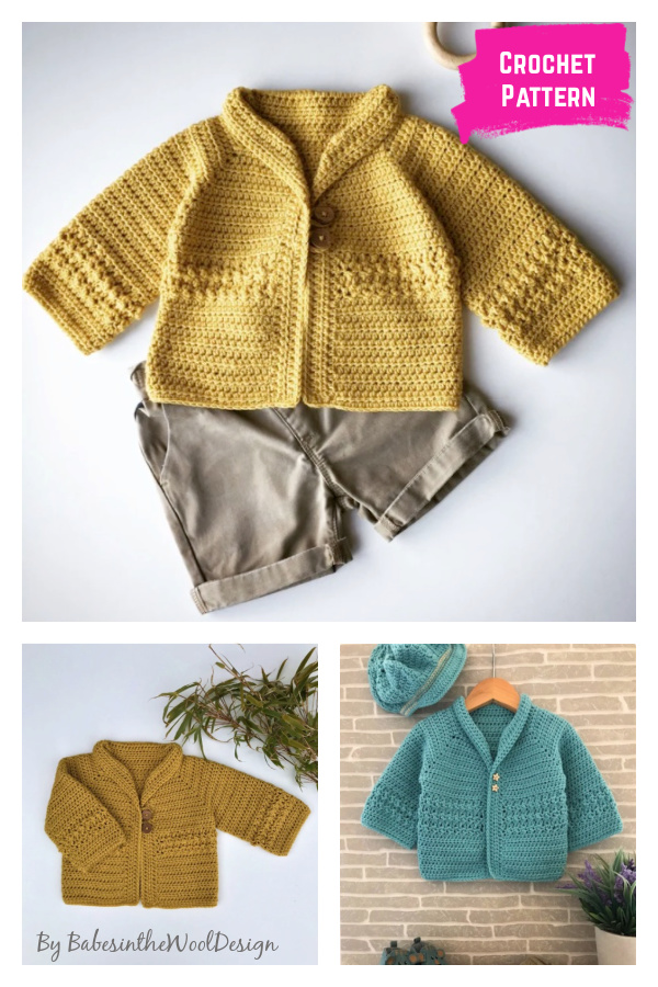 Baby Cardigan Crochet Pattern